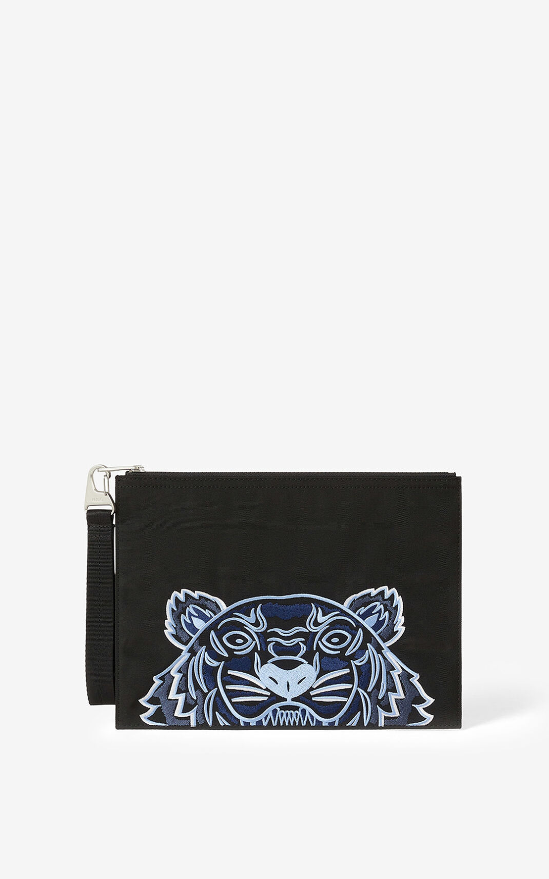 Kenzo Large canvas Kampus Tiger Moška Pisemska Torbica Črna SI-3751124